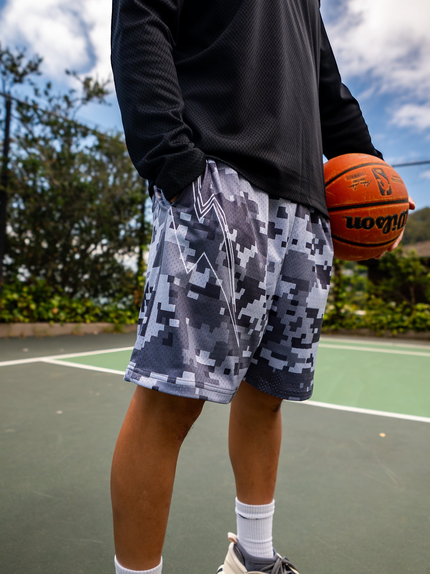 Digital Camo Shorts