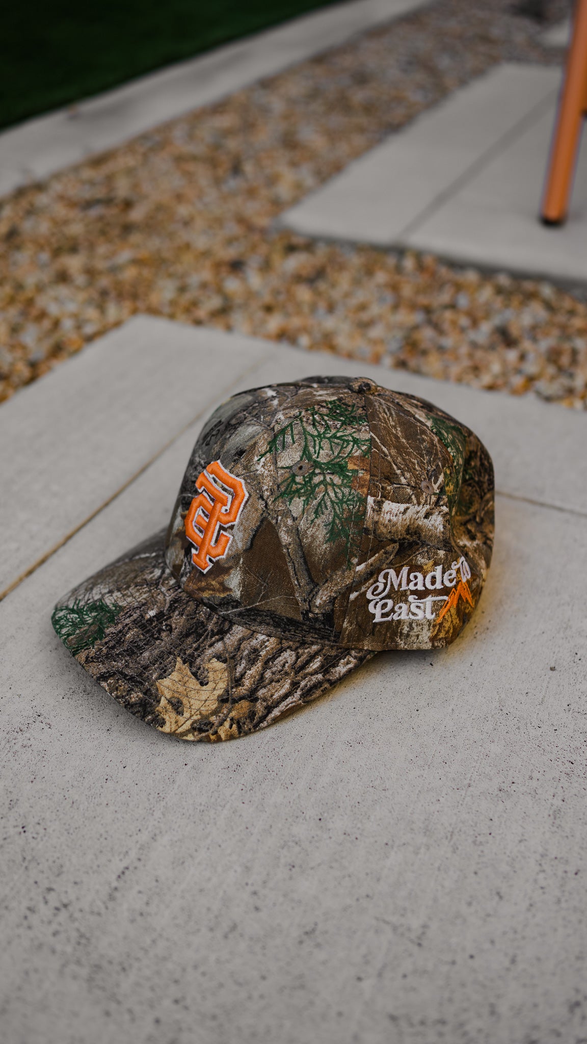 (PLASTIC SNAP) Real Tree Camo SF Hat