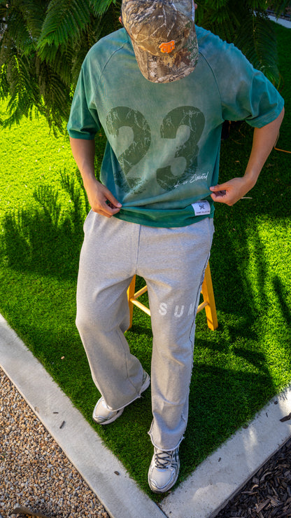 Green Washed Summit Jersey Tee