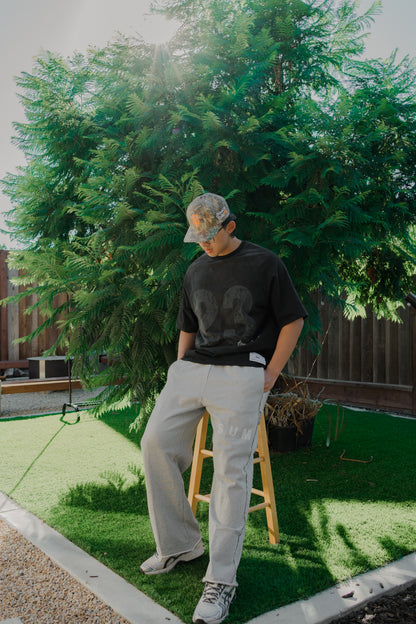 Black Washed Summit Jersey Tee