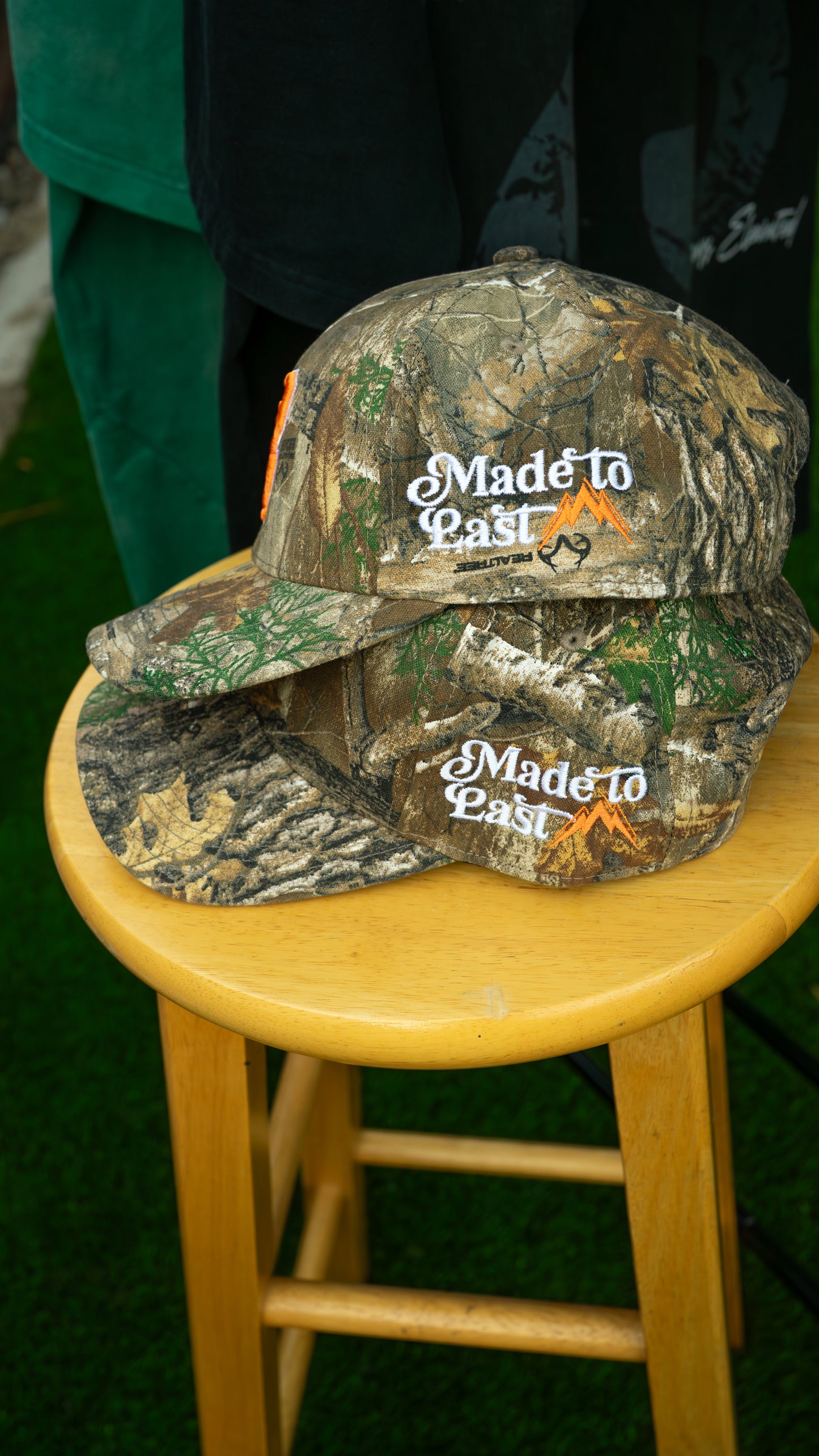 (PLASTIC SNAP) Real Tree Camo SF Hat